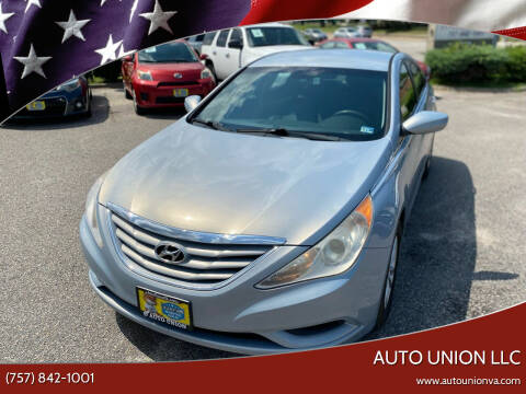 2012 Hyundai Sonata for sale at Auto Union LLC in Virginia Beach VA