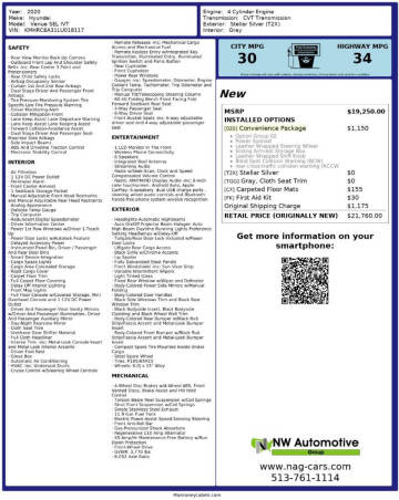 2020 Hyundai Venue SEL