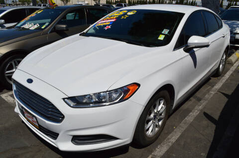 2015 Ford Fusion for sale at M Auto Center West in Anaheim CA