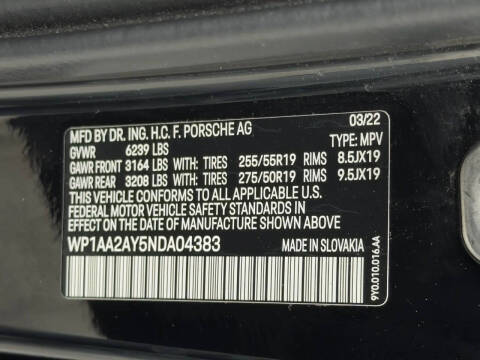 2022 Porsche Cayenne
