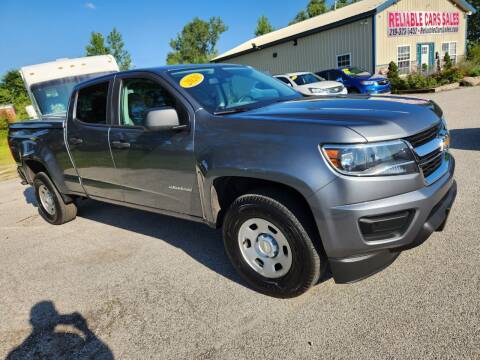 2020 Chevrolet Colorado for sale at Reliable Cars Sales Inc. in Michigan City IN