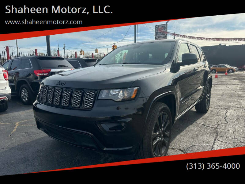 2018 Jeep Grand Cherokee for sale at Shaheen Motorz, LLC. in Detroit MI