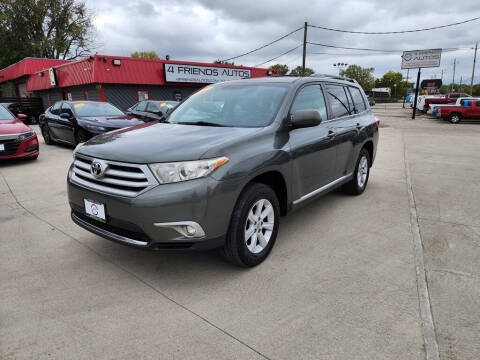2013 Toyota Highlander for sale at 4 Friends Auto Sales LLC in Indianapolis IN