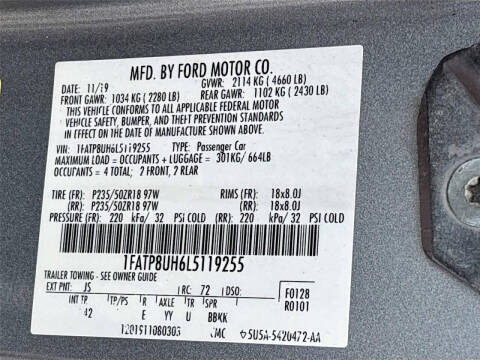 2020 Ford Mustang EcoBoost Premium