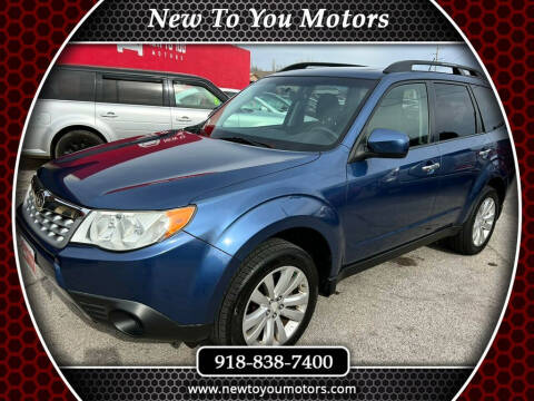 2012 Subaru Forester for sale at New To You Motors in Tulsa OK