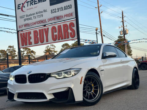2018 BMW M4 for sale at Extreme Autoplex LLC in Spring TX
