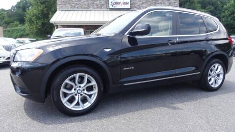 2011 BMW X3 for sale at Driven Pre-Owned in Lenoir NC