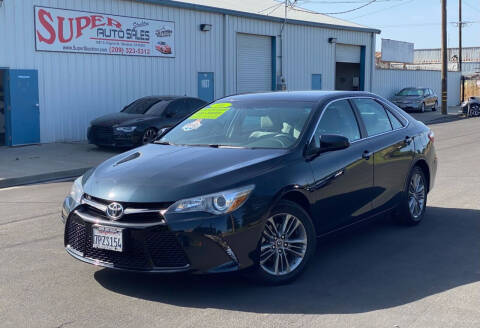 2016 Toyota Camry for sale at SUPER AUTO SALES STOCKTON in Stockton CA