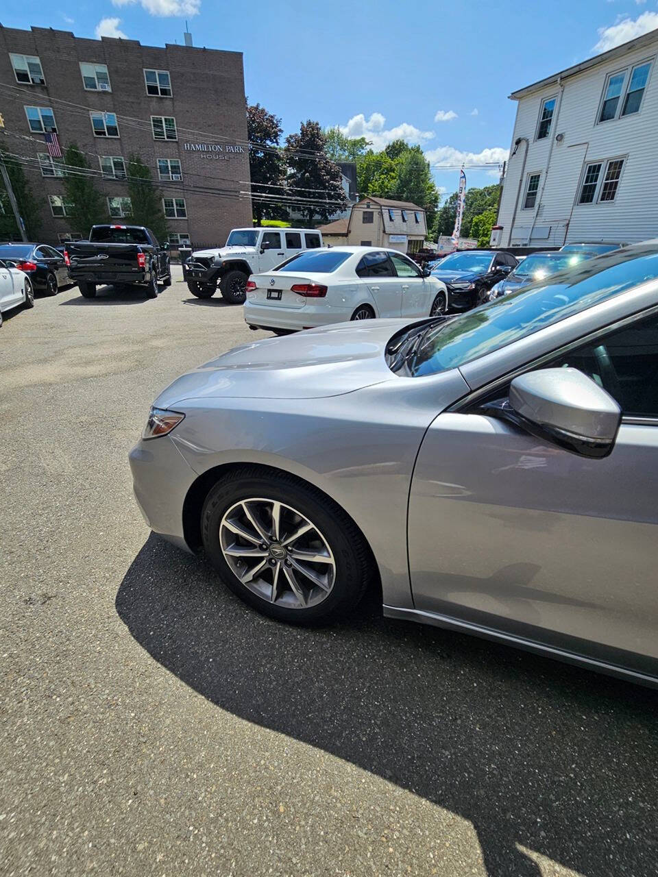 2020 Acura TLX for sale at RENOS AUTO SALES LLC in Waterbury, CT