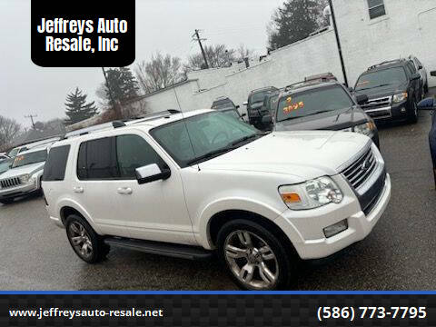 2010 Ford Explorer for sale at Jeffreys Auto Resale, Inc in Clinton Township MI