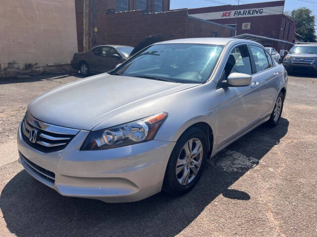 2012 Honda Accord for sale at OD MOTORS in Siler City, NC