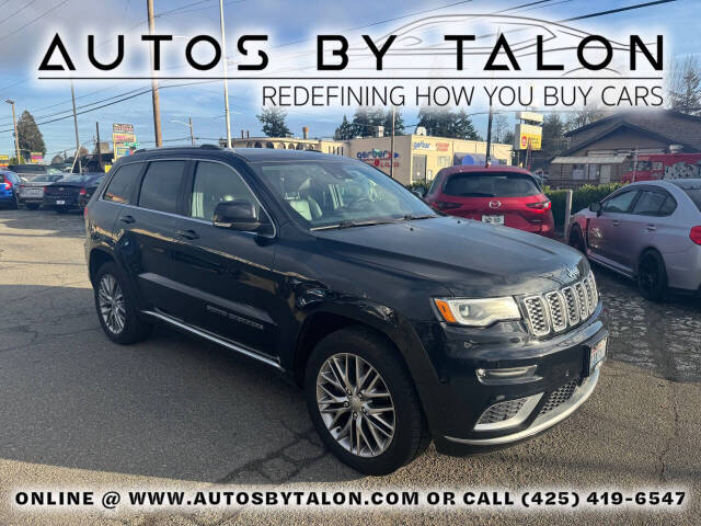 2018 Jeep Grand Cherokee for sale at Autos by Talon in Seattle, WA