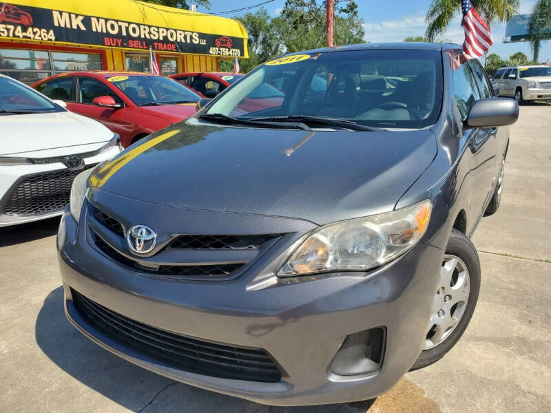 2011 Toyota Corolla for sale at MK Motorsports LLC. in Orlando FL