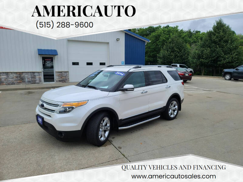 2014 Ford Explorer for sale at AmericAuto in Des Moines IA