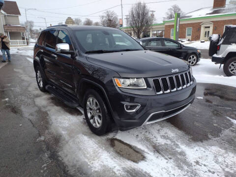 2015 Jeep Grand Cherokee for sale at BELLEFONTAINE MOTOR SALES in Bellefontaine OH