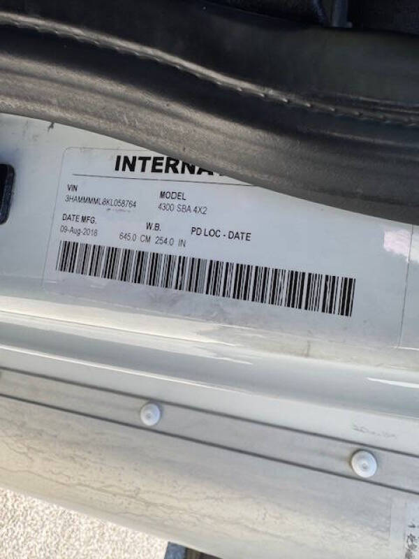 2019 International DuraStar 4300