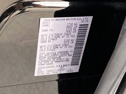 2025 Infiniti QX60 Sensory