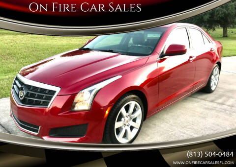 2013 Cadillac ATS for sale at On Fire Car Sales in Tampa FL