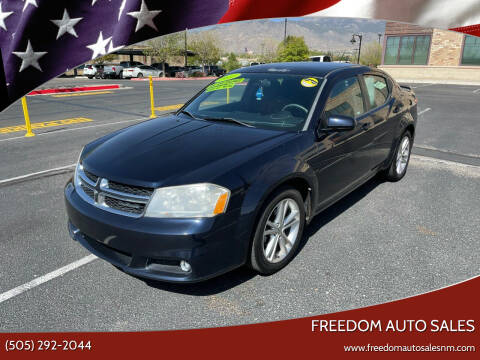 2011 Dodge Avenger for sale at Freedom Auto Sales in Albuquerque NM