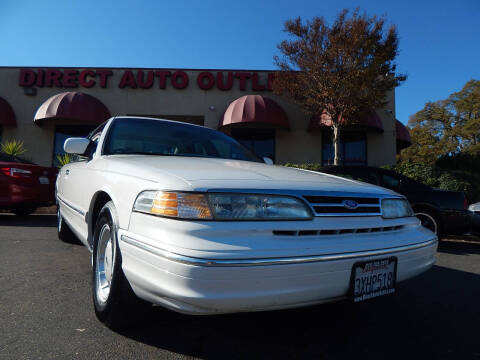 1997 Ford Crown Victoria for sale at Direct Auto Outlet LLC in Fair Oaks CA