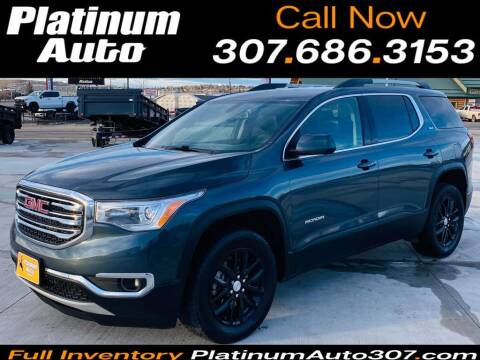 2019 GMC Acadia for sale at Platinum Auto in Gillette WY