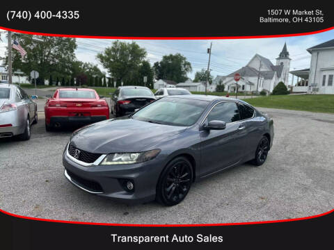 2015 Honda Accord for sale at Transparent Auto Sales LLC in Baltimore OH