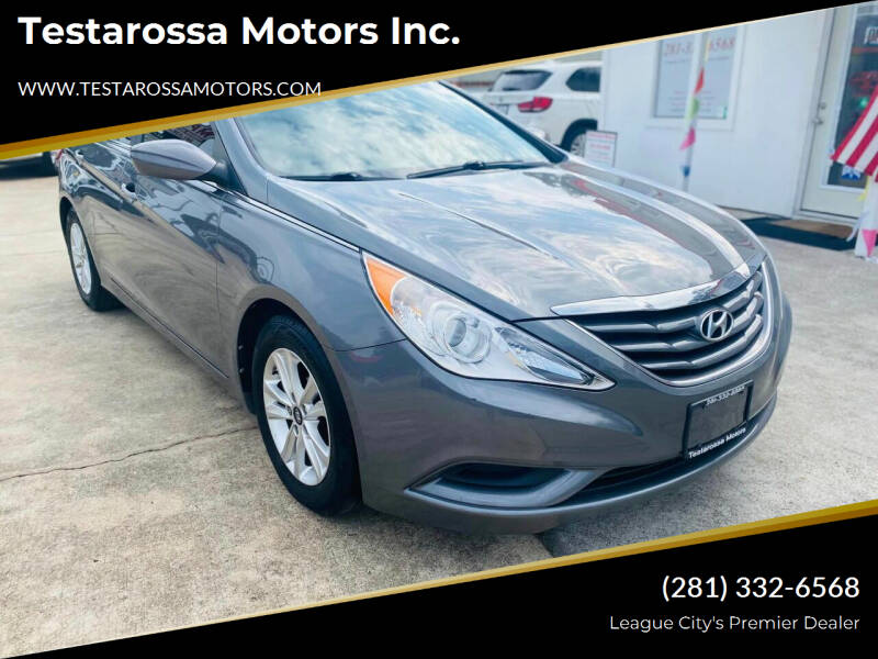 2012 Hyundai Sonata for sale at Testarossa Motors Inc. in League City TX