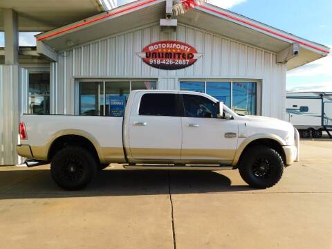 2013 RAM Ram Pickup 2500 for sale at Motorsports Unlimited in McAlester OK