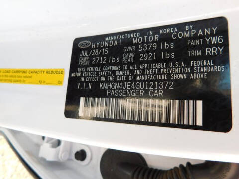 2016 Hyundai Genesis