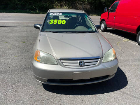 2002 Honda Civic for sale at 22nd ST Motors in Quakertown PA