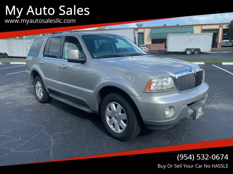 2003 Lincoln Aviator for sale at My Auto Sales in Margate FL