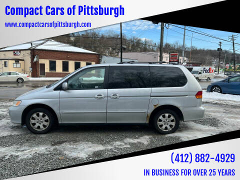 2003 Honda Odyssey for sale at Compact Cars of Pittsburgh in Pittsburgh PA