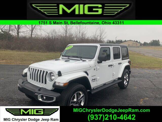 2021 Jeep Wrangler Unlimited for sale at MIG Chrysler Dodge Jeep Ram in Bellefontaine OH