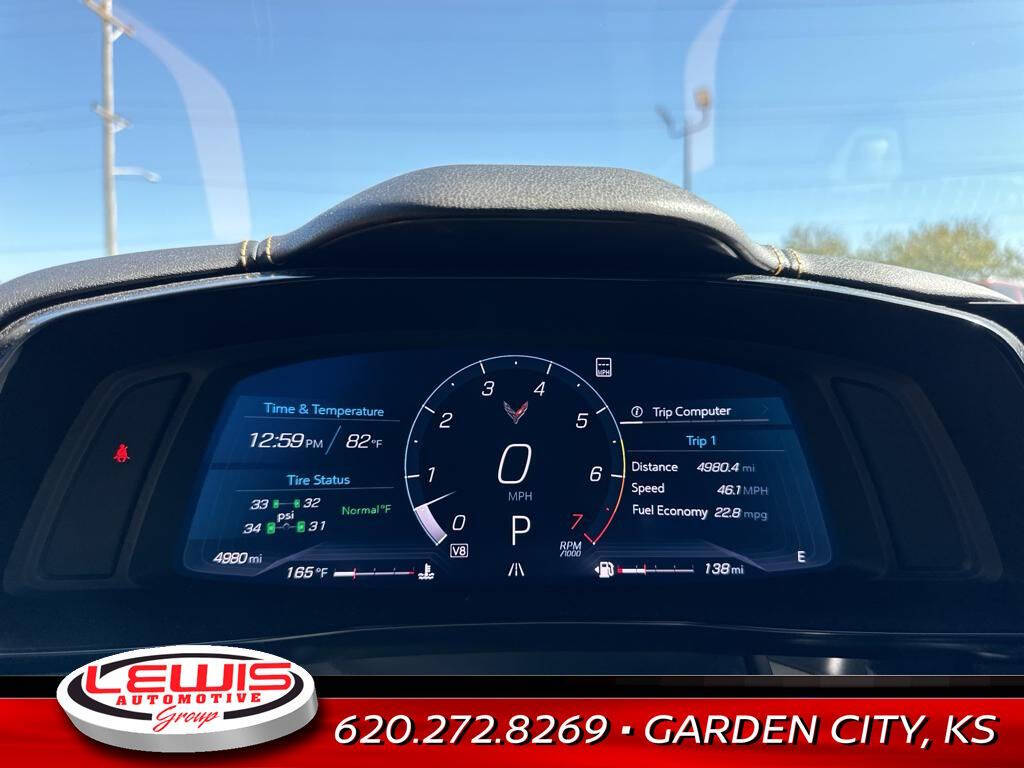 2022 Chevrolet Corvette for sale at Lewis Chevrolet of Garden City in Garden City, KS