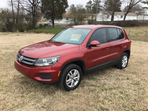 2012 Volkswagen Tiguan for sale at A&P Auto Sales in Van Buren AR