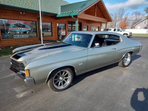 1972 Chevrolet Chevelle for sale at Ross Customs Muscle Cars LLC in Goodrich MI