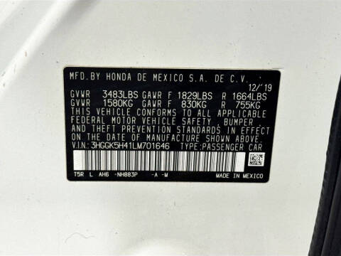 2020 Honda Fit LX