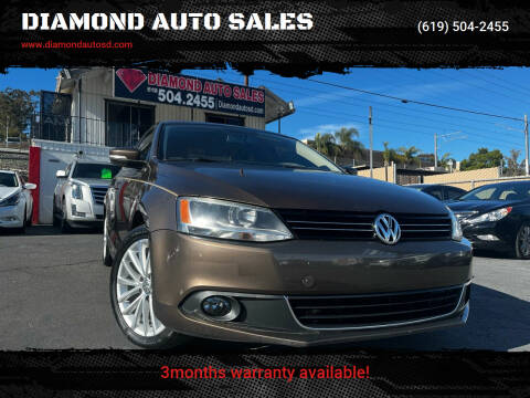 2013 Volkswagen Jetta for sale at DIAMOND AUTO SALES in El Cajon CA