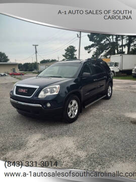 2008 GMC Acadia for sale at A-1 Auto Sales Of South Carolina in Conway SC