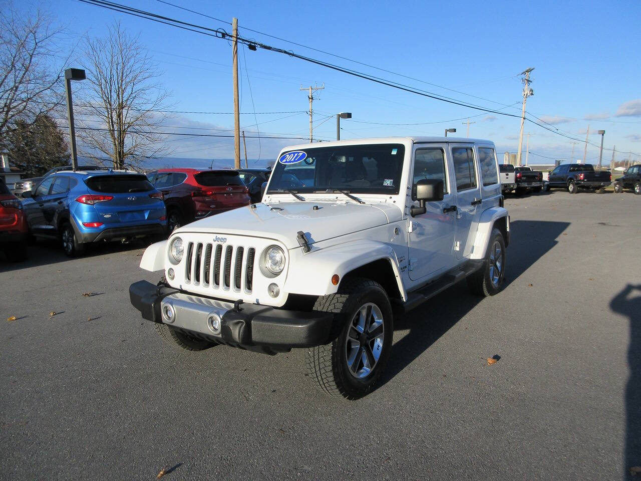 2017 Jeep Wrangler Unlimited for sale at FINAL DRIVE AUTO SALES INC in Shippensburg, PA