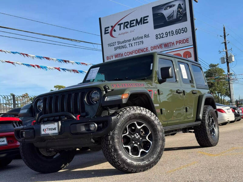 2020 Jeep Wrangler Unlimited for sale at Extreme Autoplex LLC in Spring TX