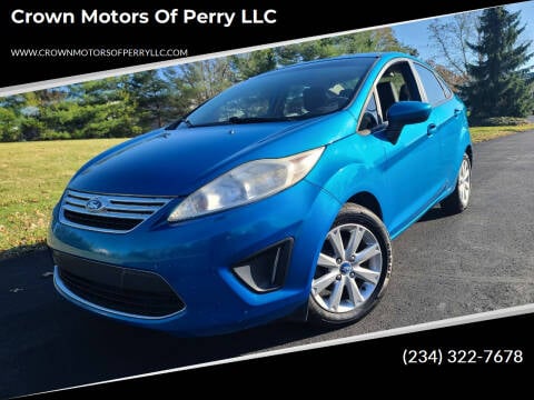 2012 Ford Fiesta for sale at Crown Motors Of Perry LLC in Canton OH