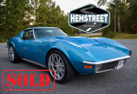 1971 Chevrolet Corvette for sale at Hemstreet Motors in Warner Robins GA