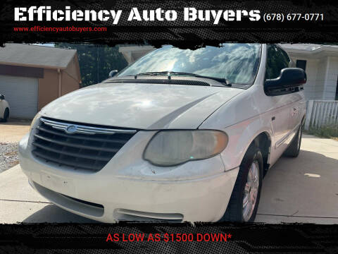 2007 Chrysler Town and Country for sale at Efficiency Auto Buyers in Milton GA