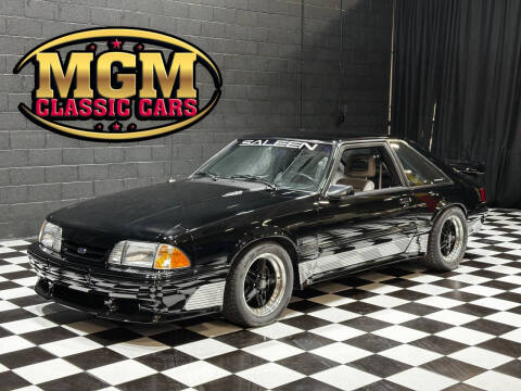 1990 Ford Mustang for sale at MGM CLASSIC CARS in Addison IL