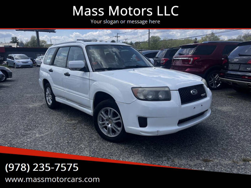 2008 Subaru Forester Sports 2.5 X