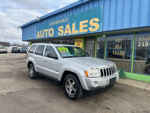 2006 Jeep Grand Cherokee for sale at Affordable Auto Sales of Michigan in Pontiac MI