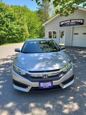 2016 Honda Civic for sale at MICHAEL MOTORS in Farmington ME