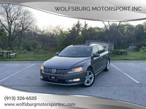 2014 Volkswagen Passat for sale at WOLFSBURG MOTORSPORT INC in Shawnee KS