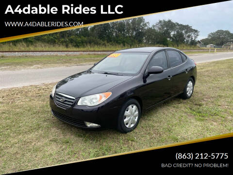 2008 Hyundai Elantra for sale at A4dable Rides LLC in Haines City FL